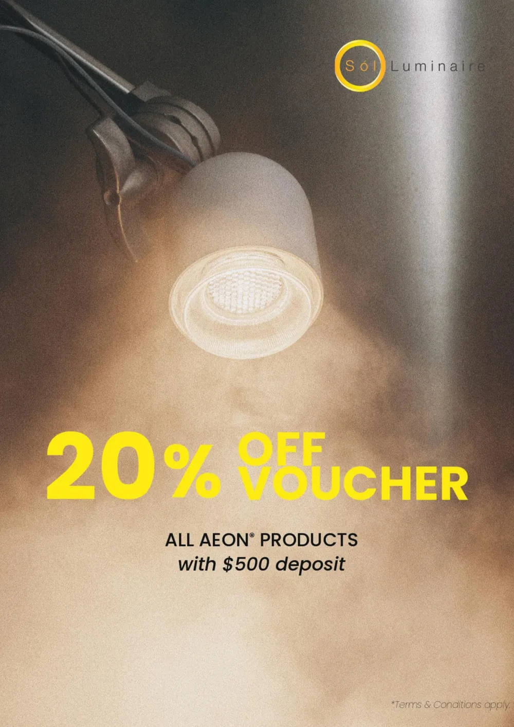 Sól Luminaire — 20% off all AEON® products